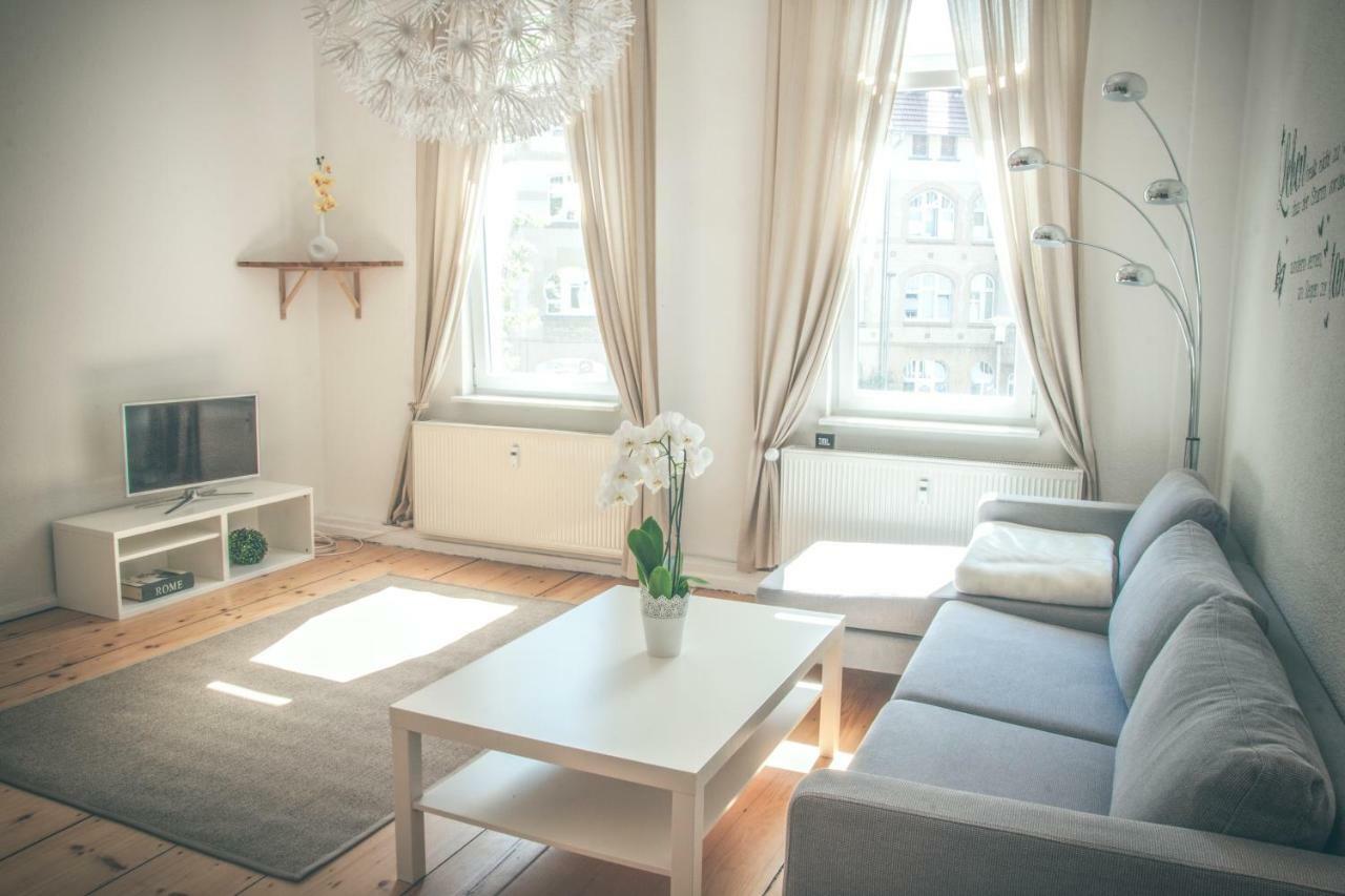 Ferienwohnung Erfurt -Fewo Eva Bagian luar foto