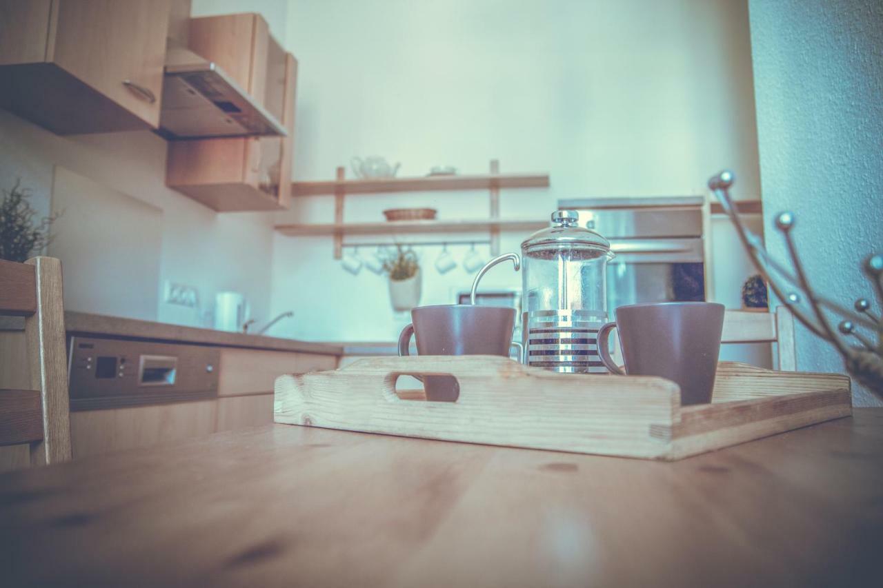 Ferienwohnung Erfurt -Fewo Eva Bagian luar foto