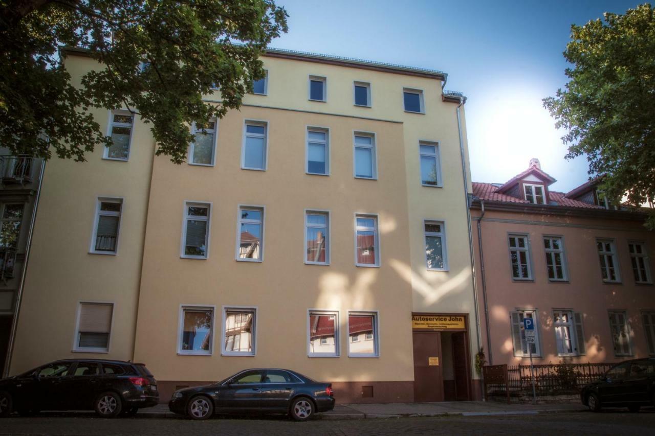 Ferienwohnung Erfurt -Fewo Eva Bagian luar foto